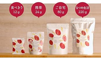 Amazon.co.jp: [ なつめいろ ] なつめチップ ドライフルーツ12g